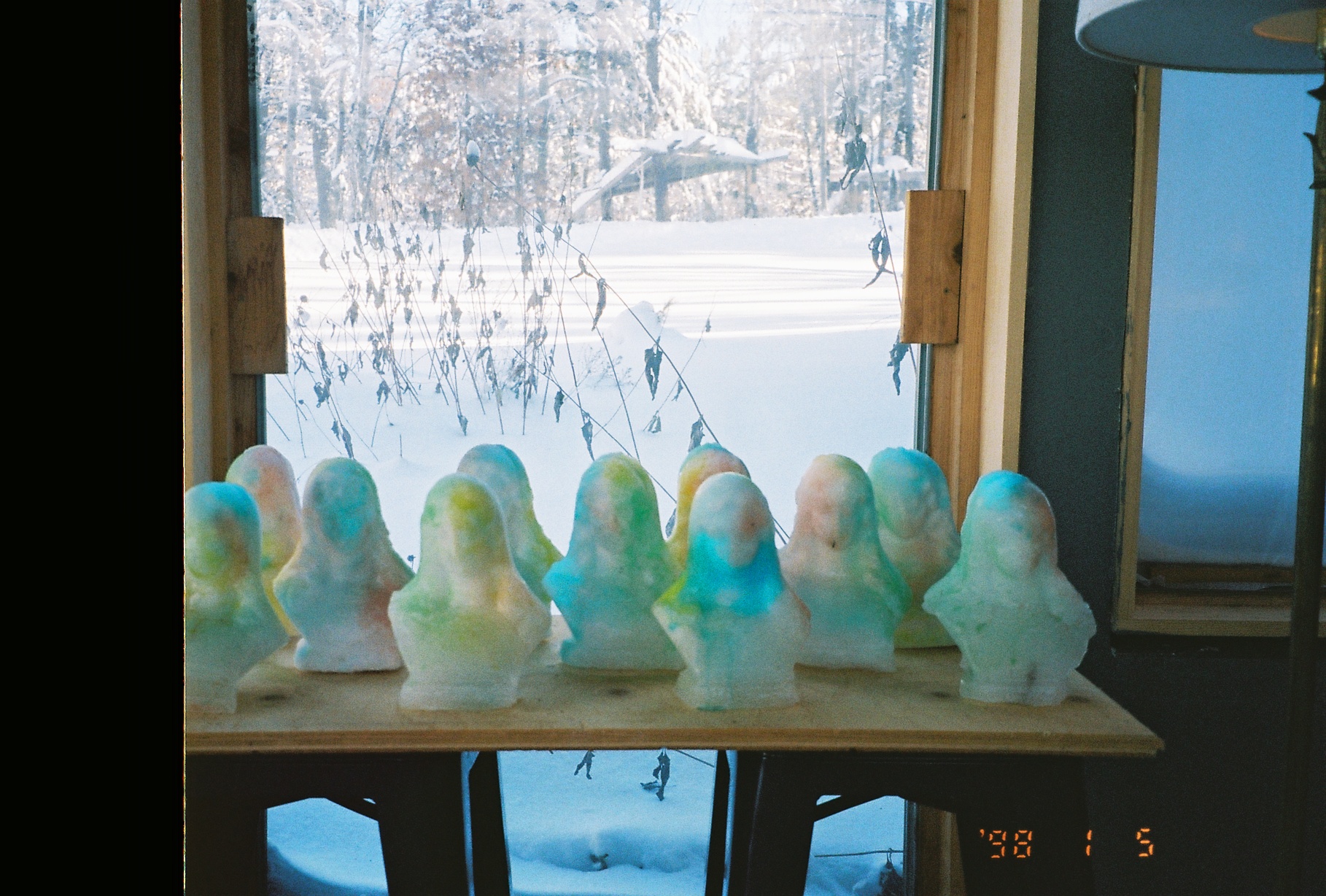 Snow sculptures by Emma Beatrez