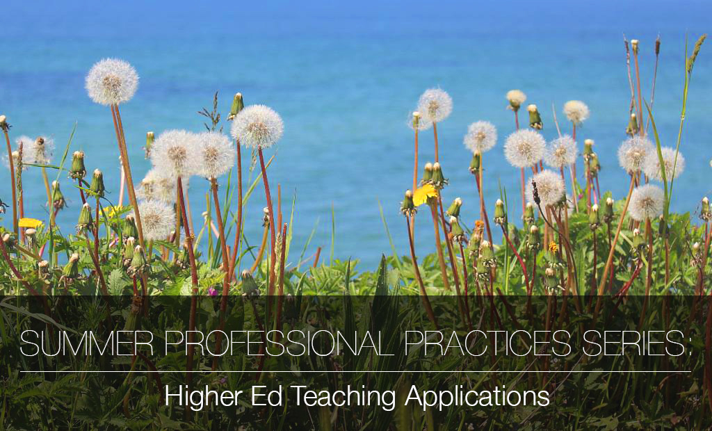 Professional Practices: Higher Ed Teaching Job Applications – Recordings