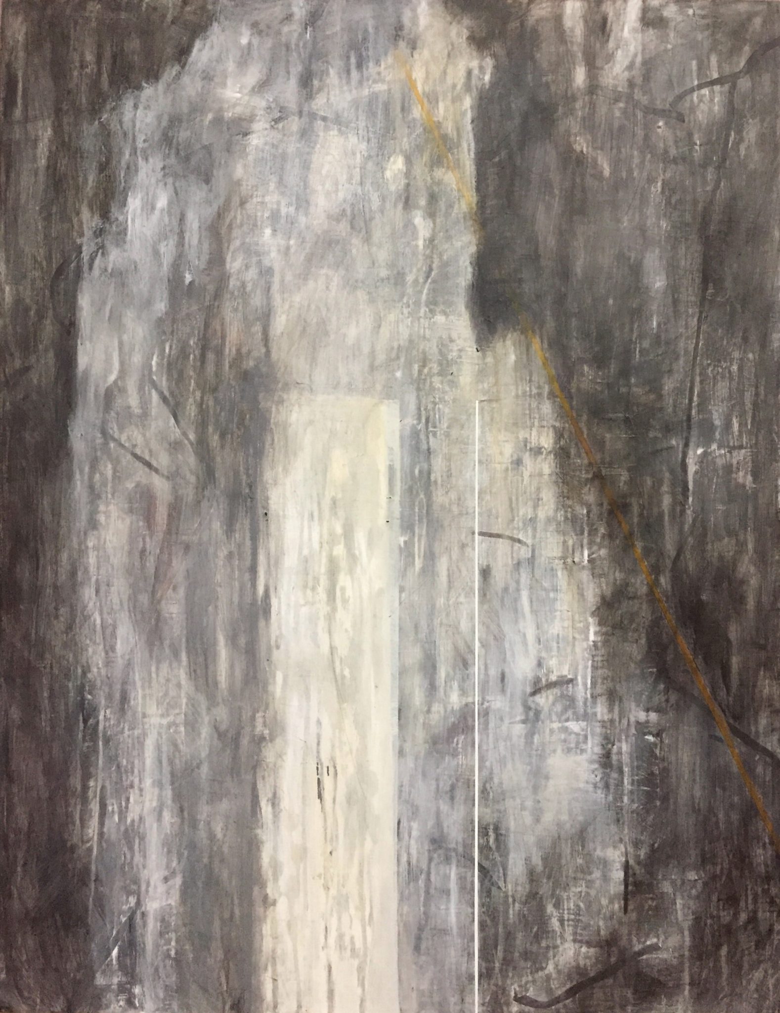 Aaron Olson-Reiners, Selfobject 12, 2018, acrylic on panel