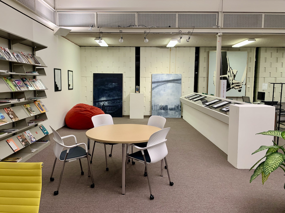 exhibition in library
