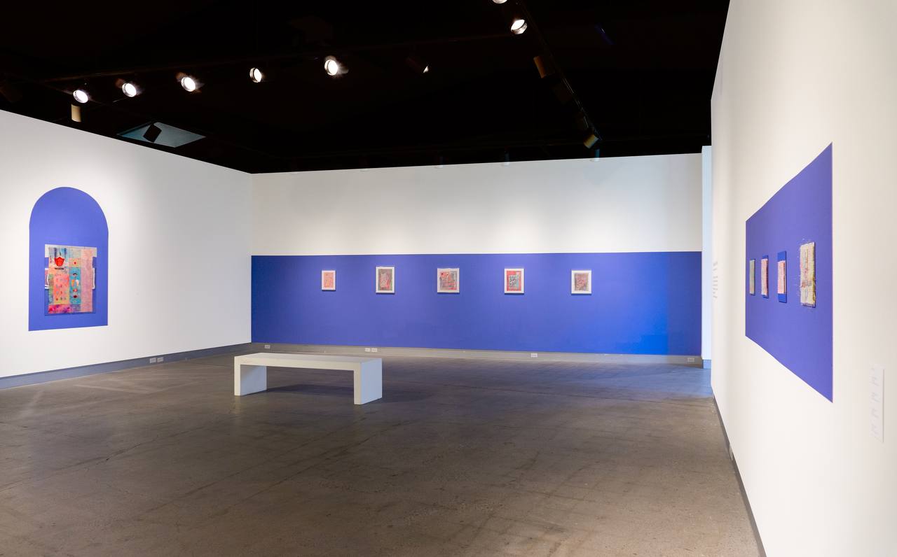installation view of Beloved one who left exhibition by Ziba Rajabi